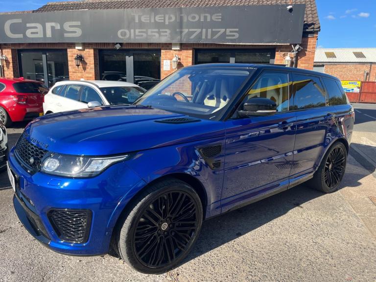 2017 Land Rover Range Rover Sport 5.0 V8 SVR Auto 4WD Euro 6 (s/s) 5dr ESTATE Petrol Automatic