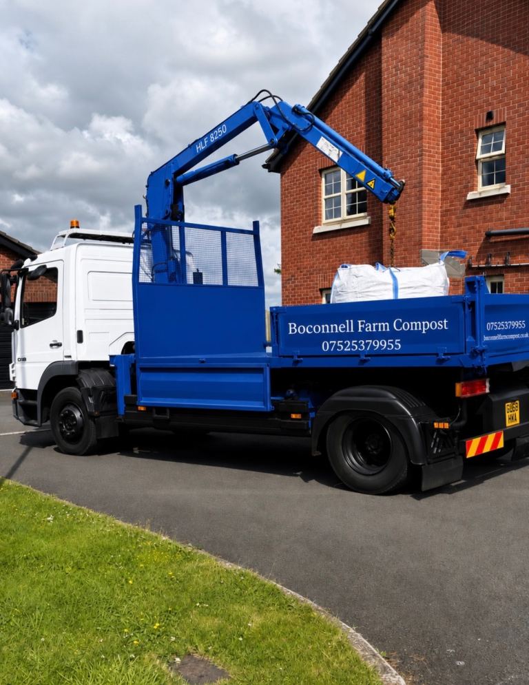 Organic Mushroom Compost With Free Delivery (Hiab)