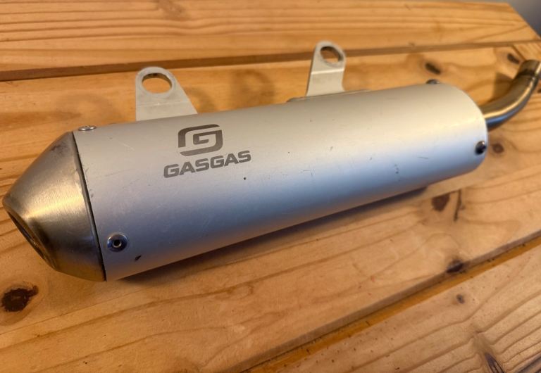 MC125 Gas Gas Exhaust Muffler Silencer Pipe OEM KTM 125 MC SX  