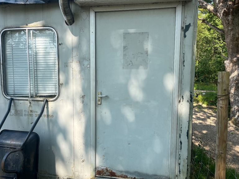 Portacabin site office. – Fair Condition