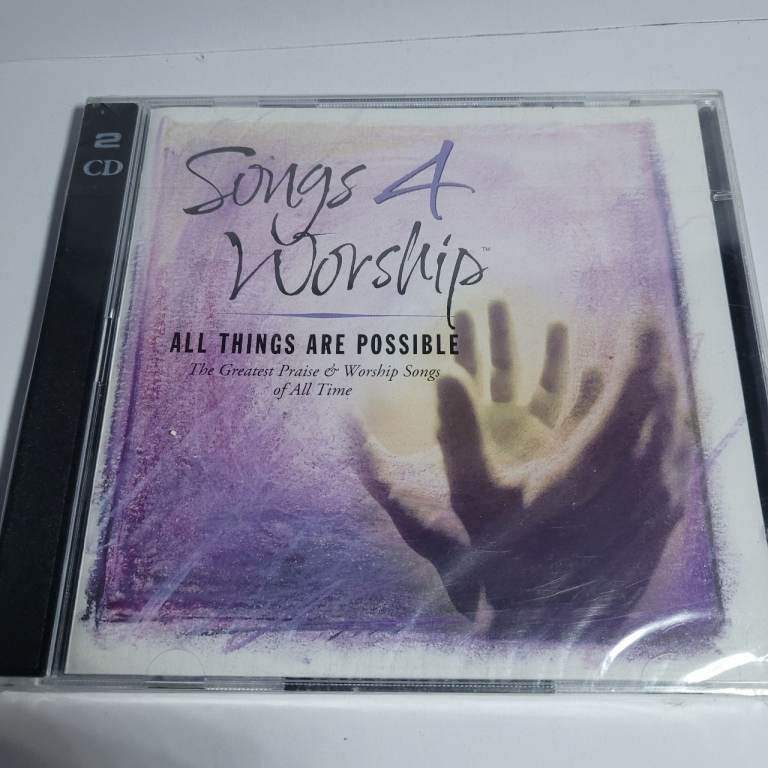 Various Artists  / Songs 4 Worship All Things Are Possible New Sealed 2 Cd  aa11