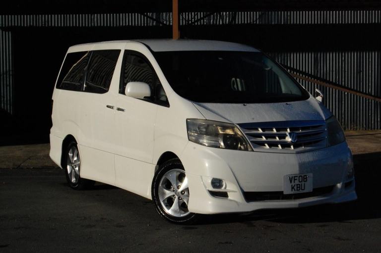 TOYOTA ALPHARD AS PLATINUM SELECTION 2 White Auto Petrol 2008