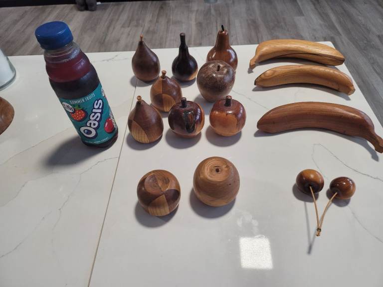 Wooden Fruit