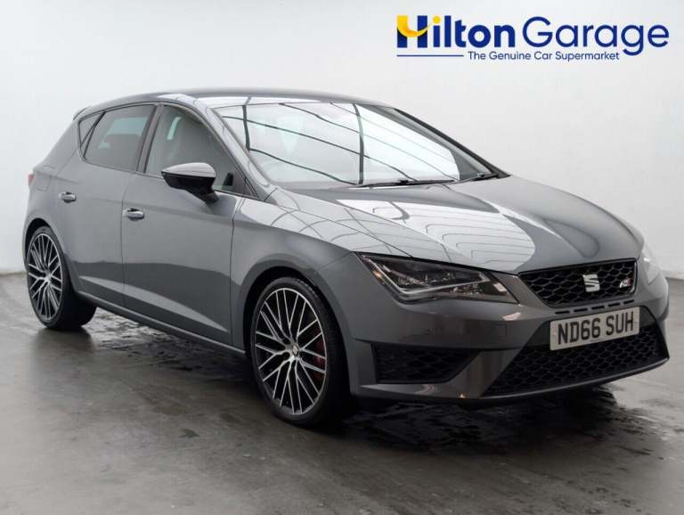 2016 SEAT Leon 2.0 TSI Cupra 290 Black Hatchback 5dr Petrol Manual Euro 6 (s/s) (290 ps) P HATCHB...