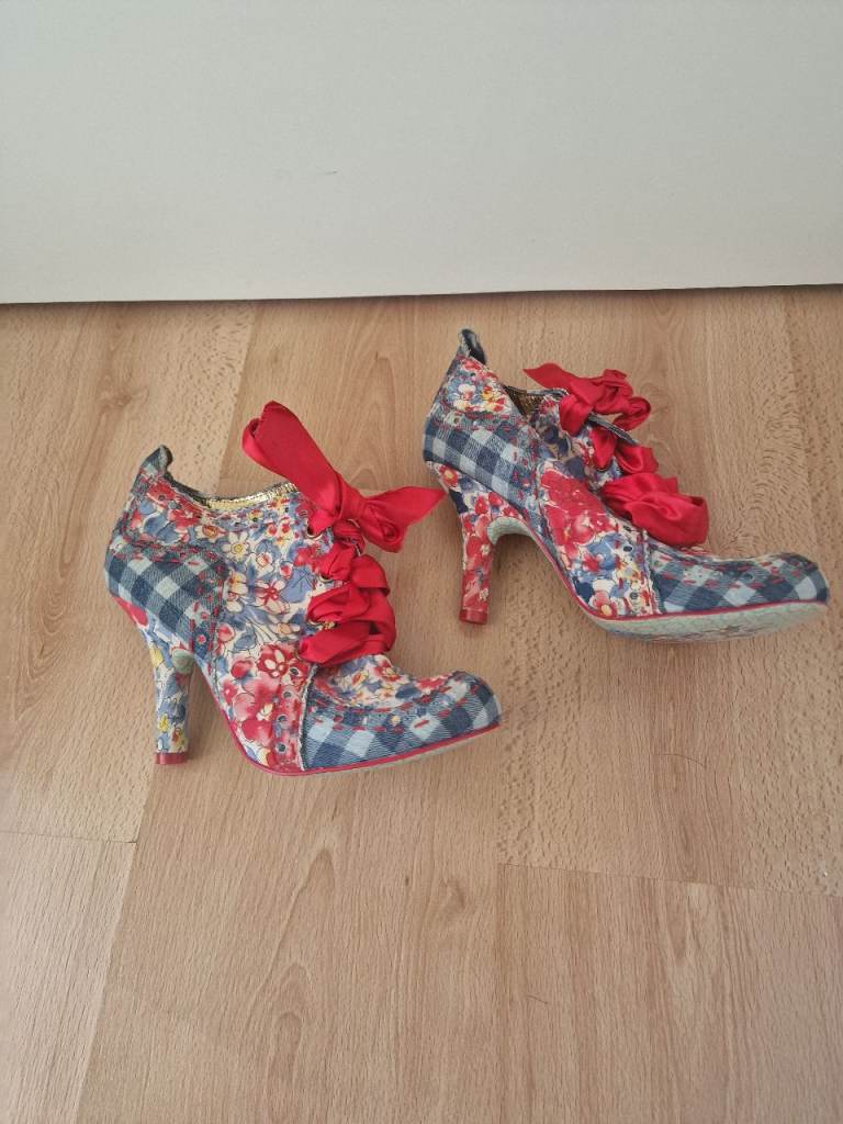 Irregular Choice Abigail's Party Boots - Vintage Inspired 