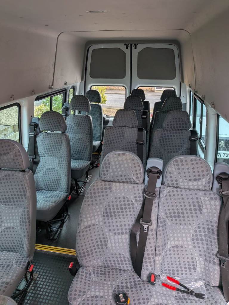 Ford Transit Mark 7 minibus seats for sale. Great condition.