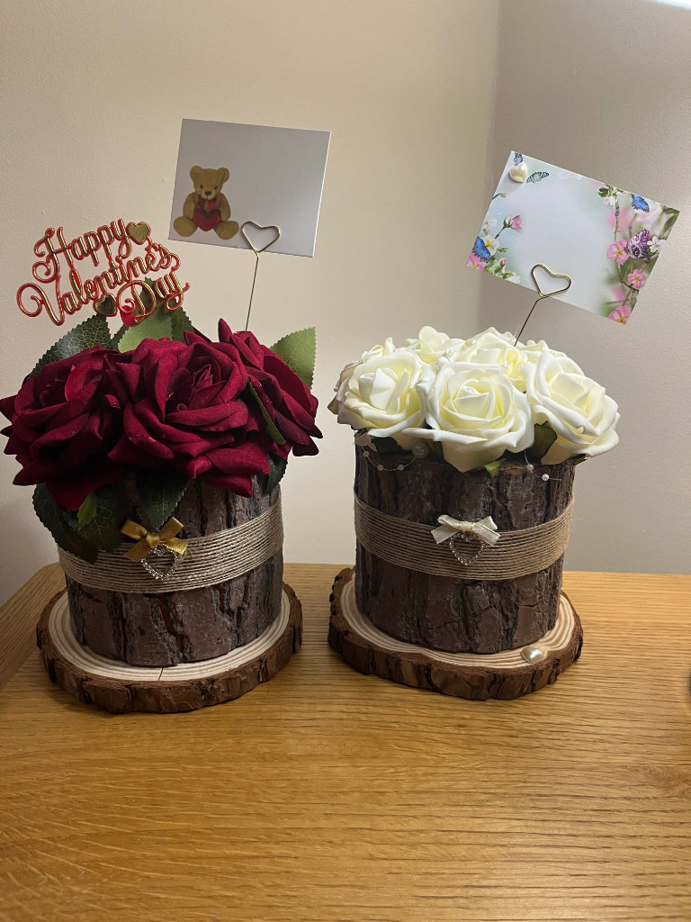 Heart of the Forest flowers or table centrepiece decoration *made to order*