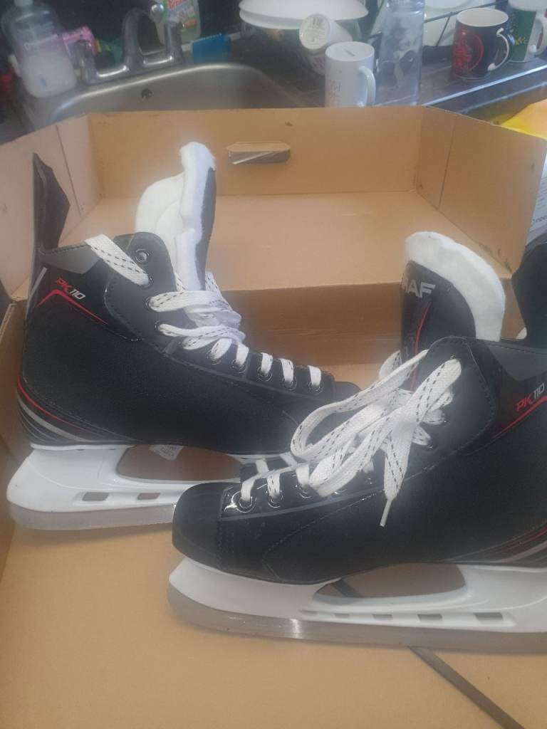 Graf PK 330 Ice Skates – Black, As Good As New