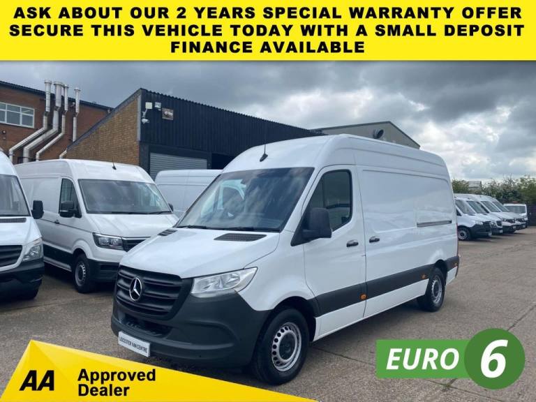 2019 69 MERCEDES-BENZ SPRINTER 2.1 314 CDI L2 H2 MWB H/ROOF 140BHP. FWD. CAMERA.