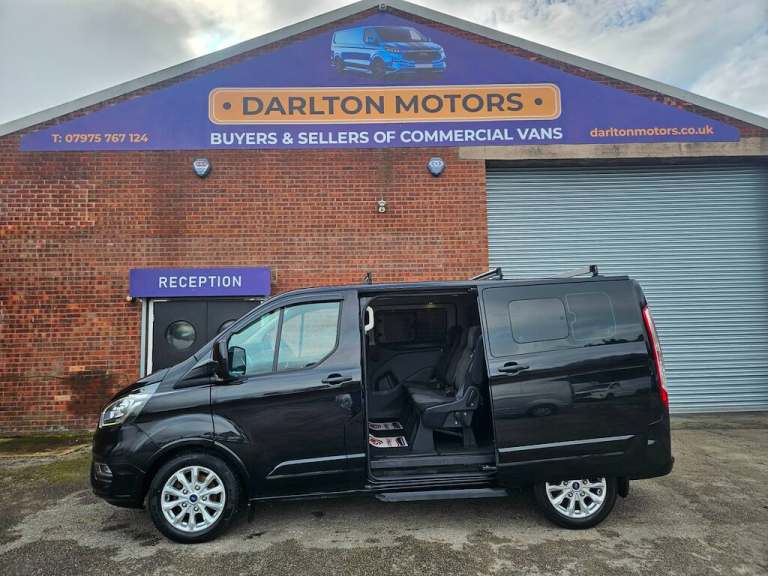 2021 Ford Tourneo Custom 2.0 EcoBlue 130ps L/R 8 Seater Titanium Auto MPV DIESEL Automatic