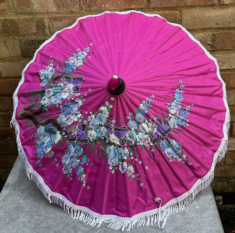 image for Chinese Fabric Parasol