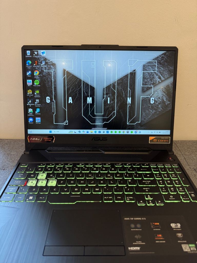 ASUS TUF Gaming A15 RTX 3060 Gaming Laptop – 16GB RAM, 1TB SSD