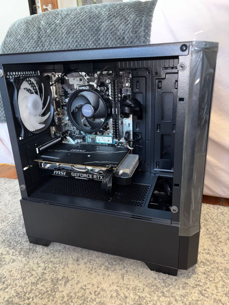 Pre-Built Gaming PC – RTX 2060 / Ryzen 5 2600 / 16GB RAM / NVMe SSD ...
