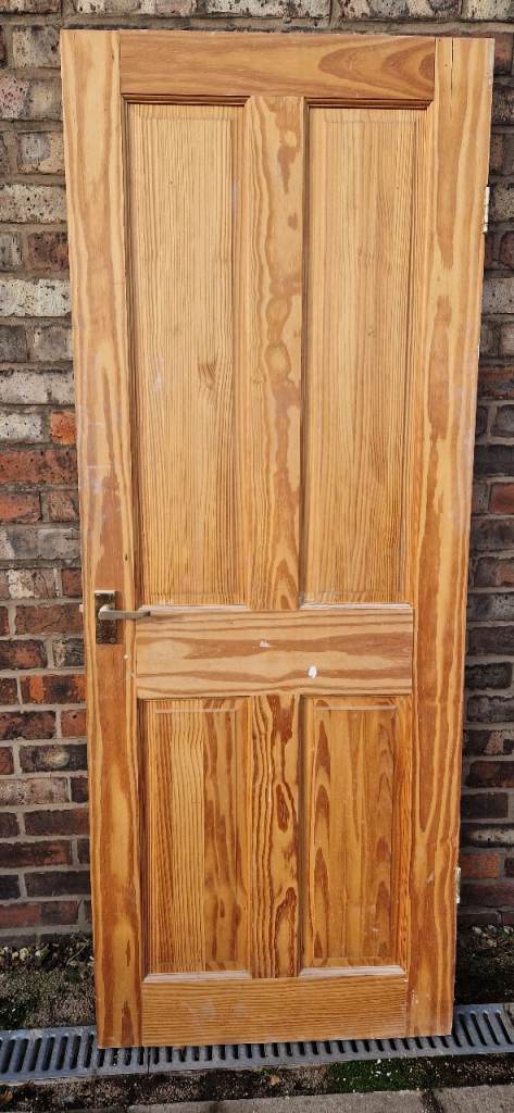 Internal pine door from Macclesfield