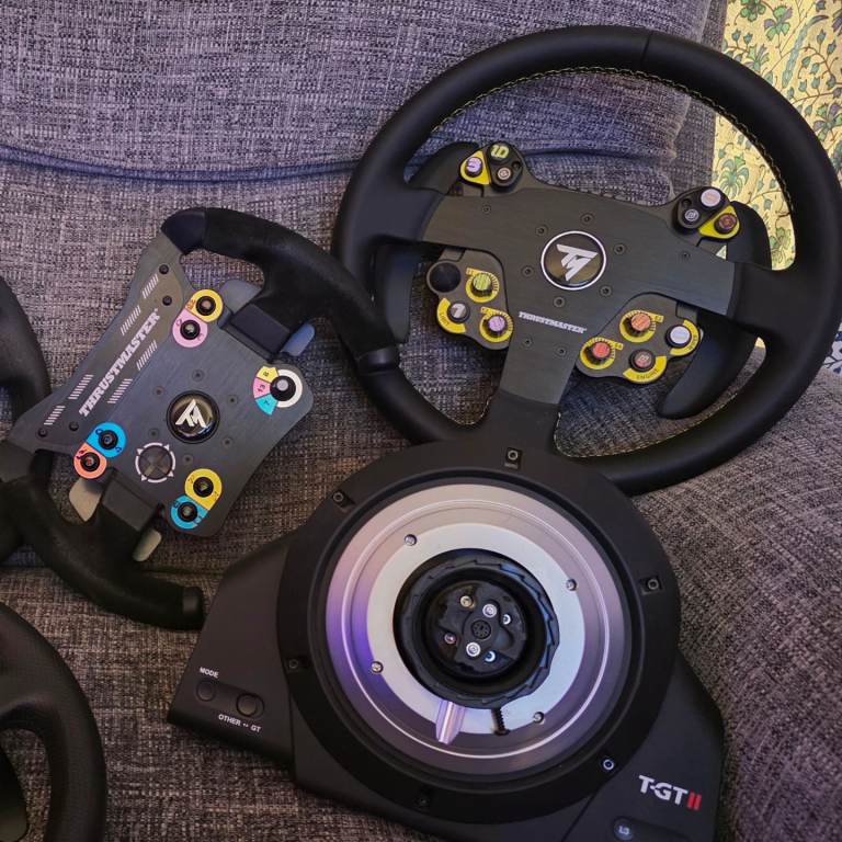 Thrustmaster T-GT II & T-LCM Load Cell Pedals & wheels