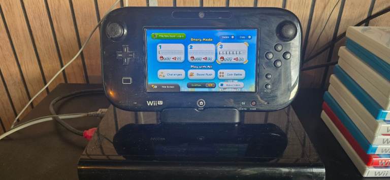 Nintendo wii u and games