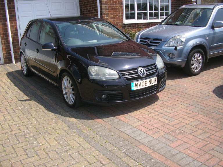  VW GOLF MK5 08 GT 2.0 SPORT TDI (170) BLACK 5 DOOR 91000 MILES FSH ABSOLUTELY IMMACULATE CONDITION