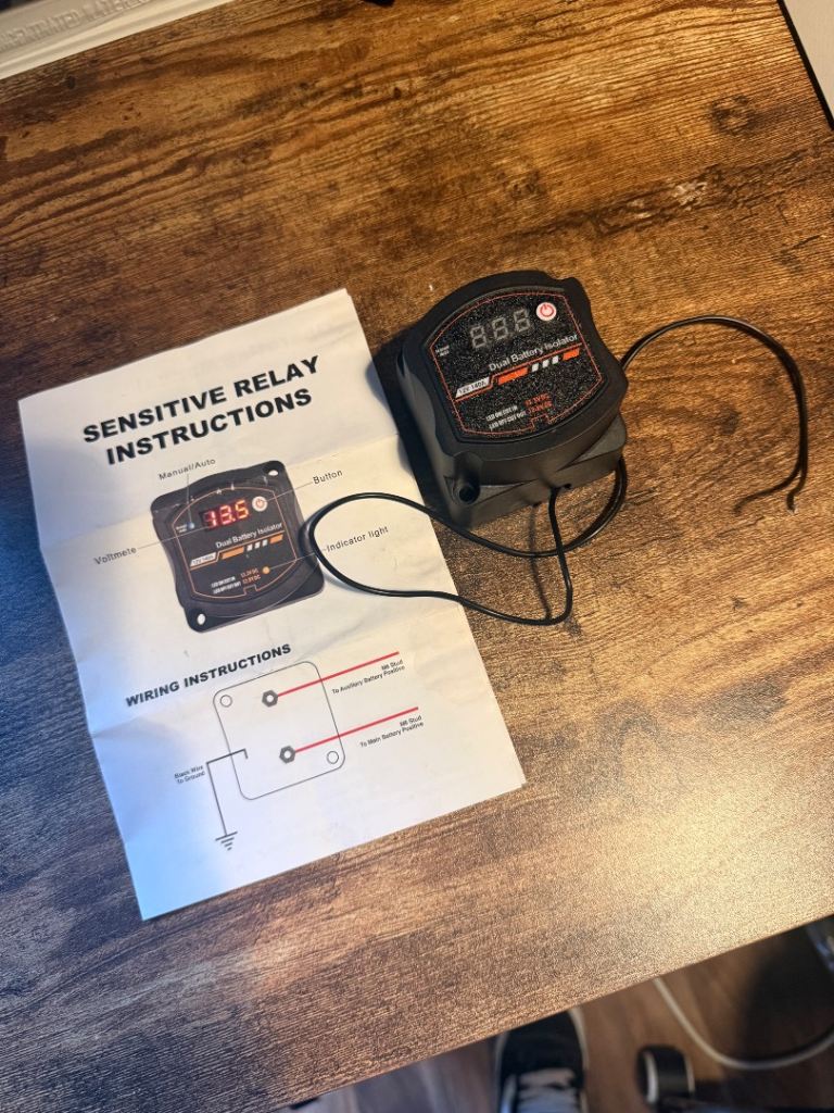 12V 140A Smart Dual Battery Isolator / Split Charge Relay VSR – £10 ONO