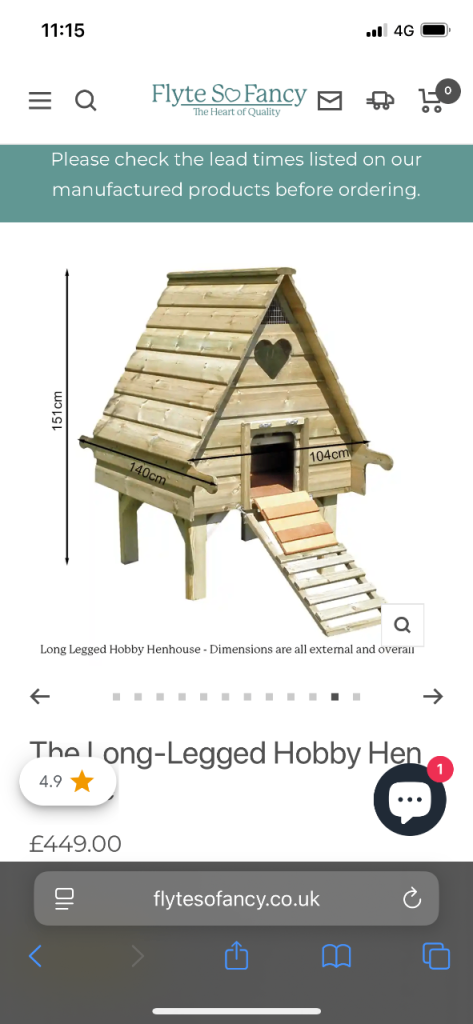 Flyte So Fancy Hen House 