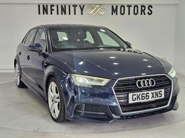 2016 Audi A3 1.4 A3 Sportback S Line TFSI 5dr Hatchback Petrol Manual