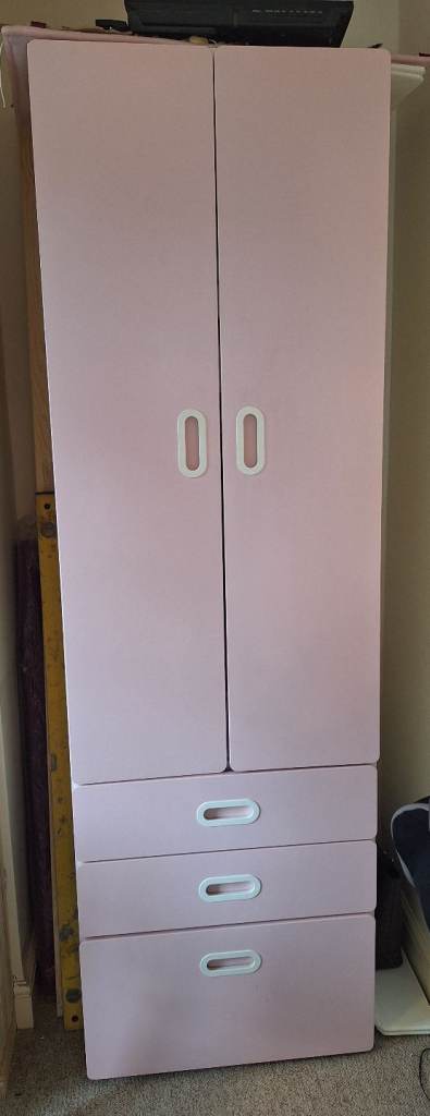 image for Ikea girls wardrobe with 3 drawers