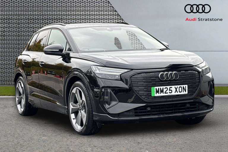 2025 Audi Q4 e-tron 125kW 35 55kWh Black Edition 5dr Auto SUV Electric Automatic