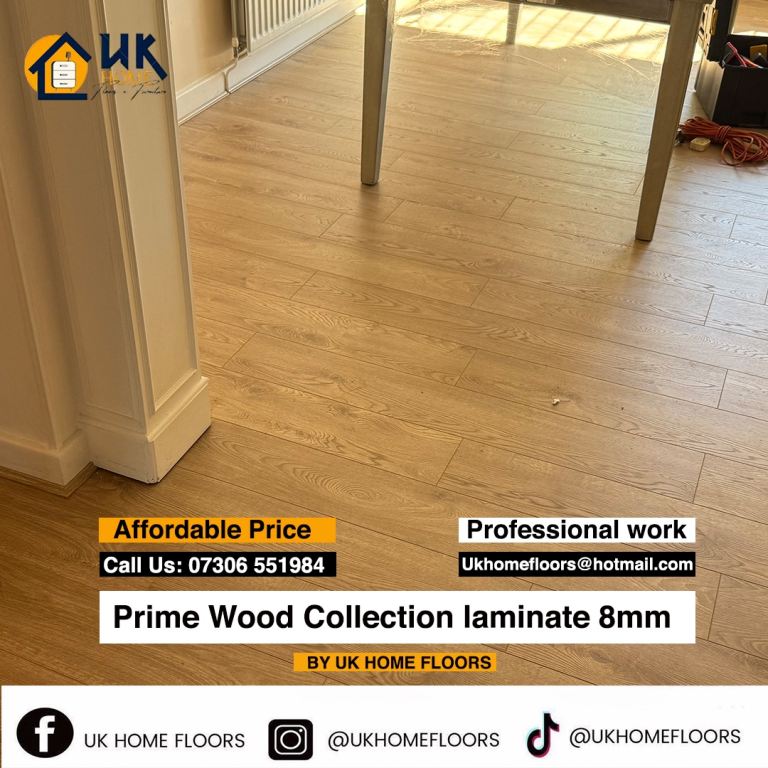 Affordable prime wood laminate 8 mm