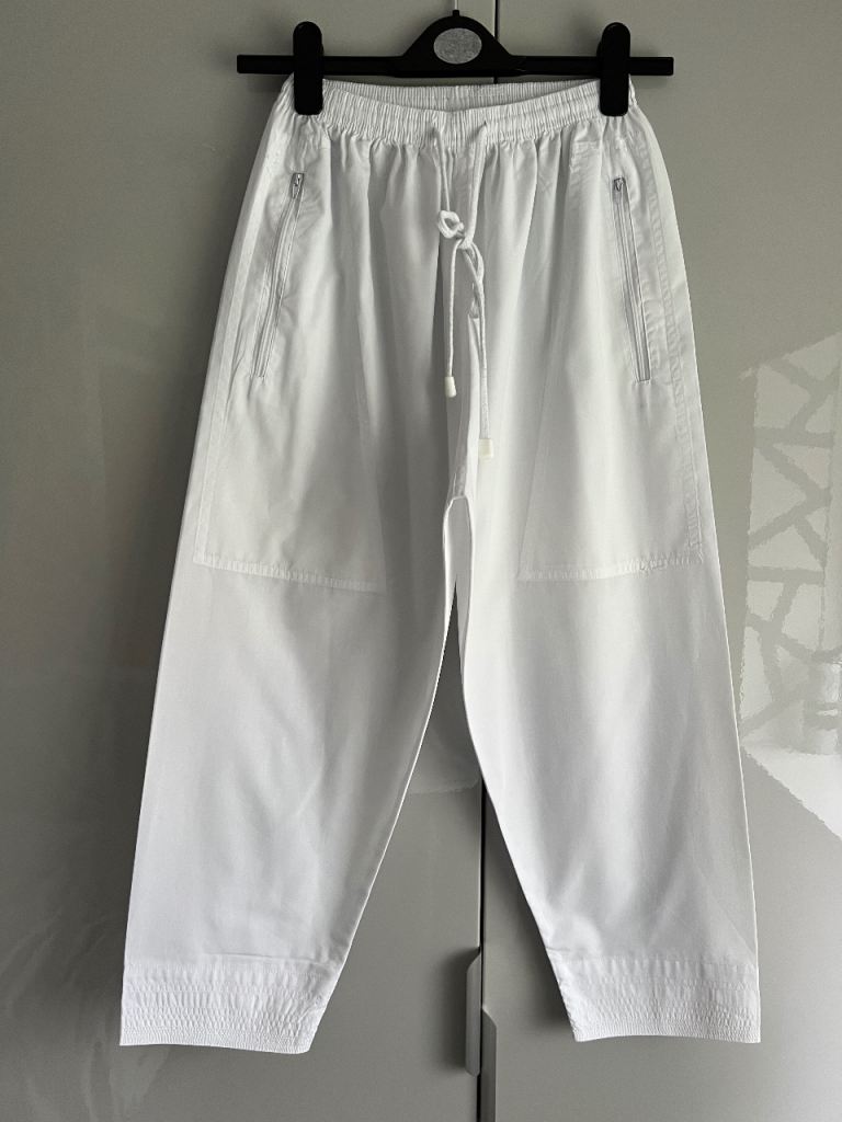 White Martial Arts Trousers – Good Condition