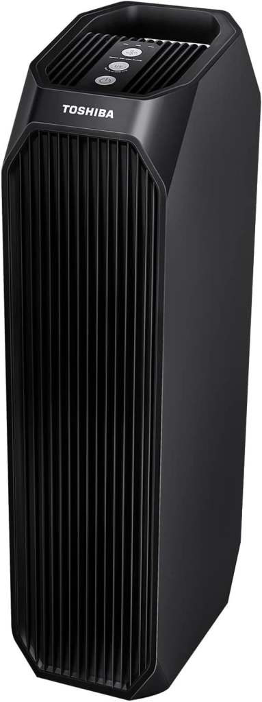 Toshiba 3-in-1 Air Purifier H13 HEPA Filter Activated Carbon Filter UV Light Pet