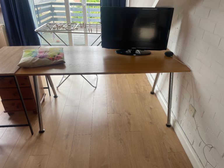 160x80cm adjustable height desk 