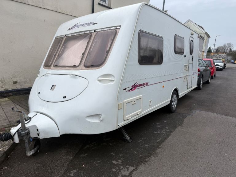 Fleetwood  CoIcheste caravan.