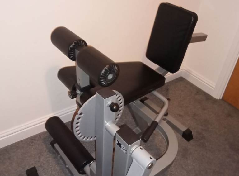 Leg Curl & Extension Machine Quads Hamstrings Press