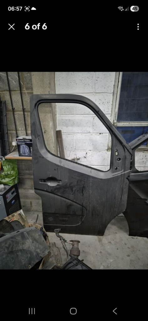 Vauxhall movano door 