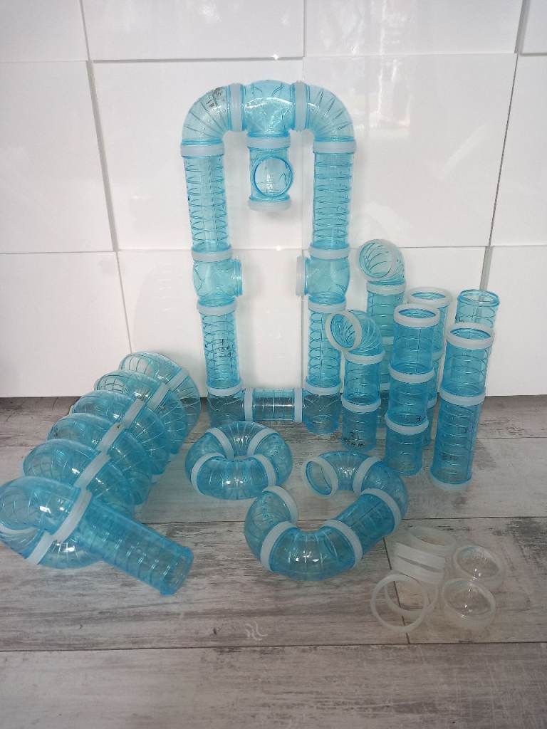 Huge 62-Piece Hamster Tube & Tunnel Set DiY Hamster Heaven