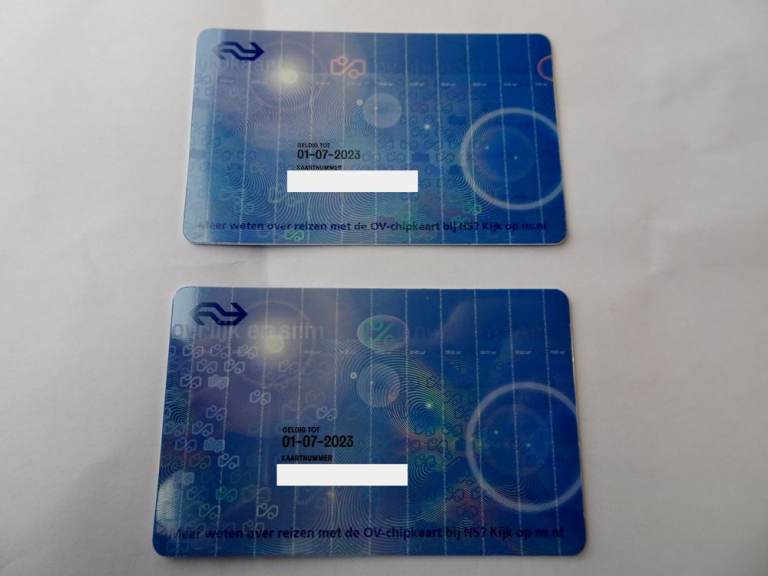 Holland Netherland NS Nederlandse Spoorwegen OV-chipkaart Amsterdam Travel Card Train Tram Bus Metro