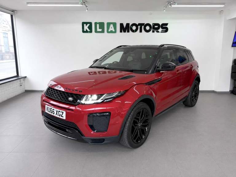 LAND ROVER RANGE ROVER EVOQUE 2.0 TD4 HSE Dynamic Red Auto Diesel 2016