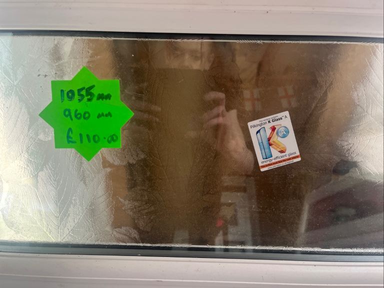  1055mm 960mm white upvc window 