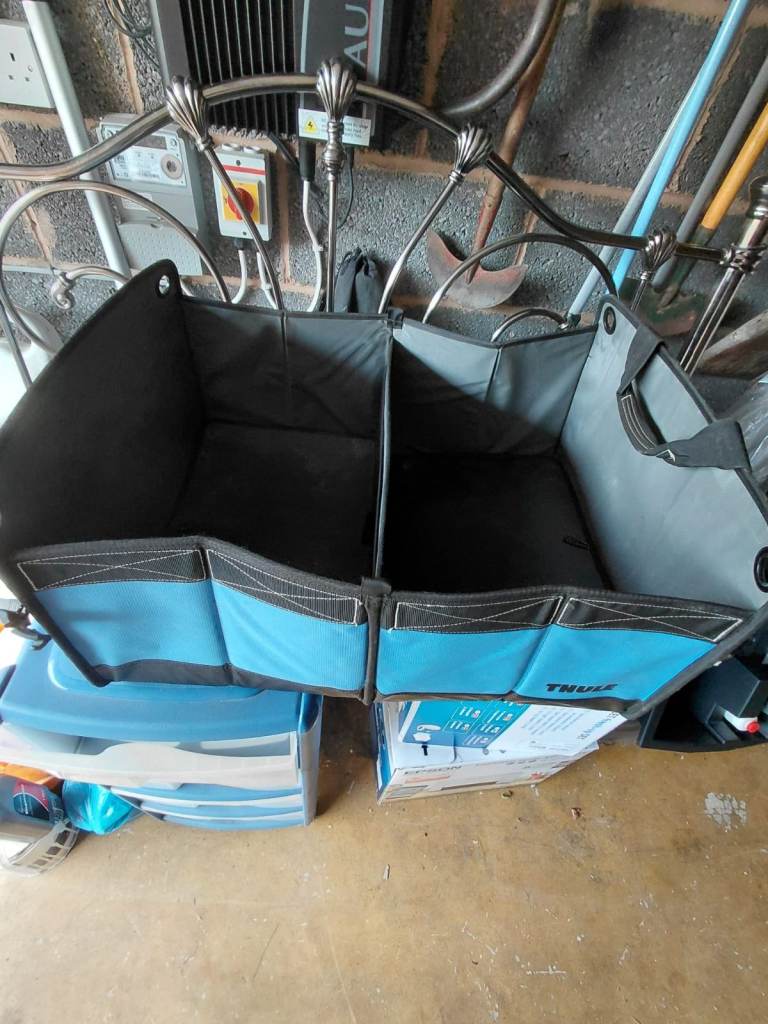 Thule Go Box Car Boot Organiser - Blue & Grey