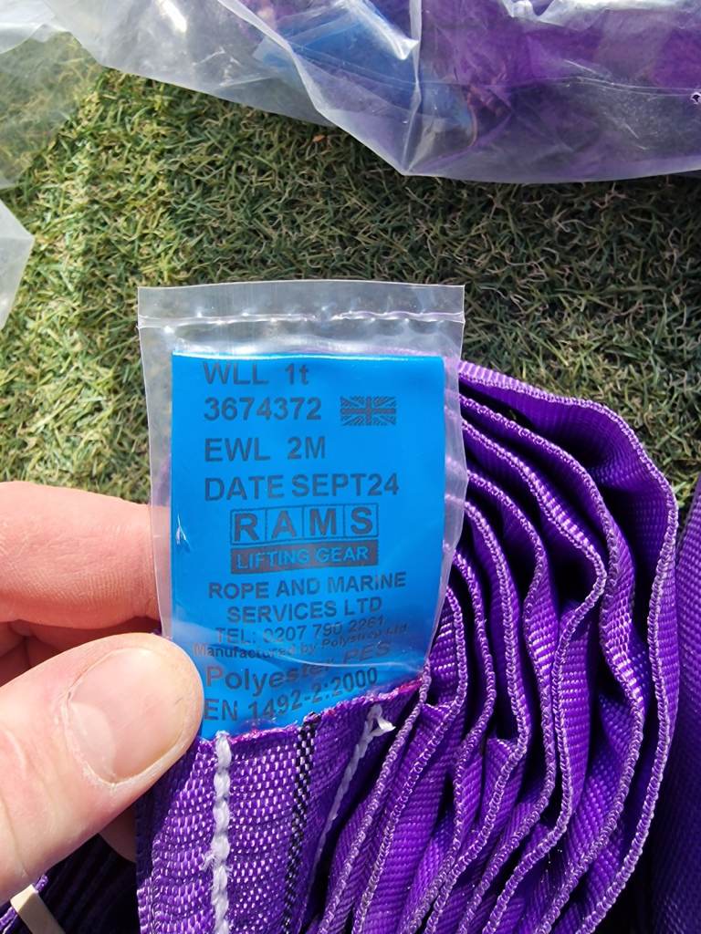 Polyester round slings