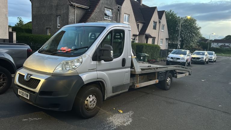 Peugeot, BOXER, recovery truck