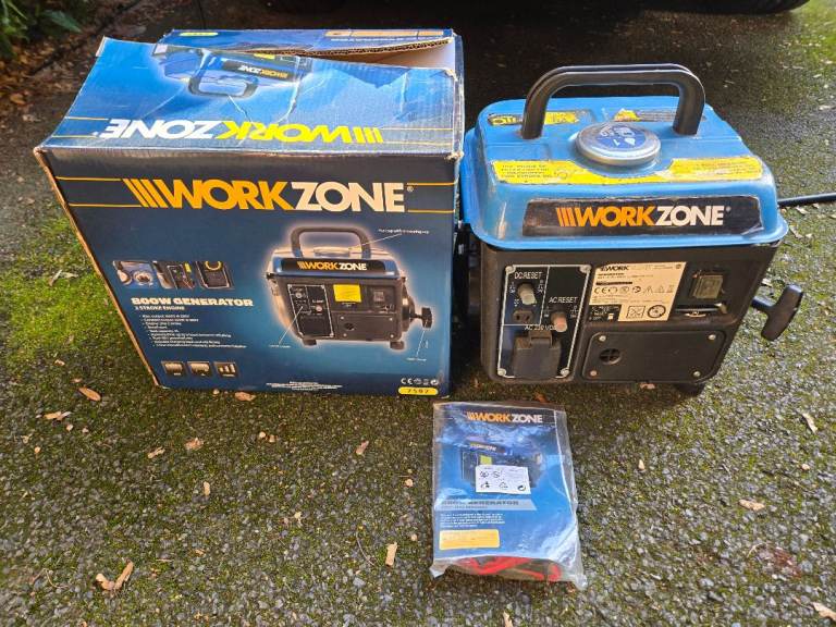 800w 2 stroke portable generator - used once