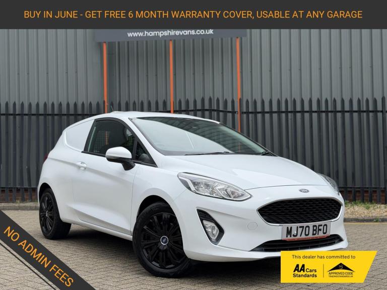 2020 Ford Fiesta Van 1.5 TDCi Car Derived Van 3dr Diesel Manual Euro 6 (s/s) (85 ps) Car Derived ...