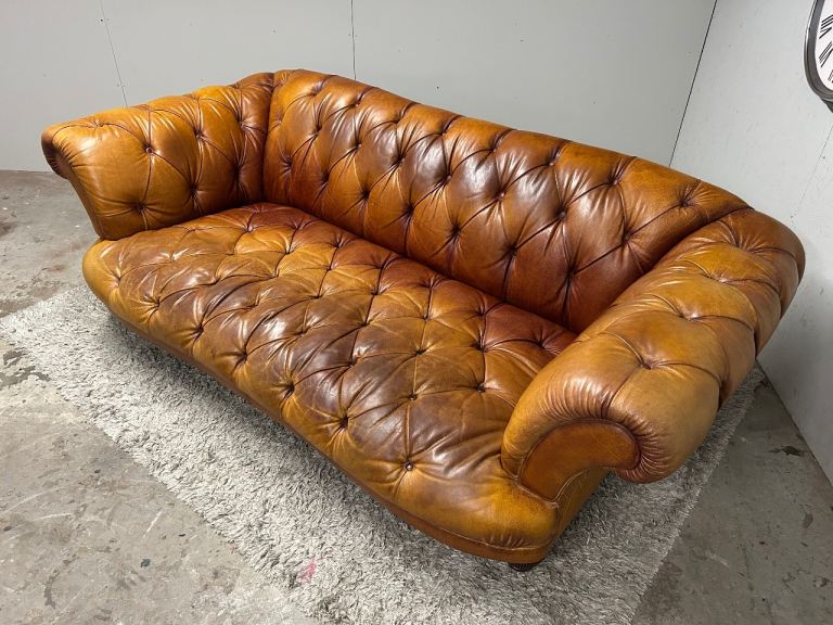 CHESTERFIELD TETRAD OSKAR GRAND 3/4 SEATER SOFA DELIVERY AVAILABLE 