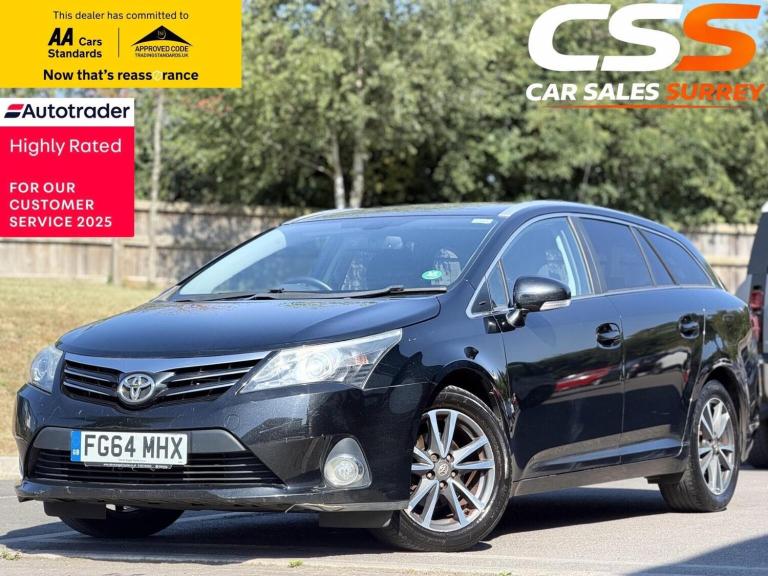 TOYOTA AVENSIS 2.0 D-4D Icon Tourer Euro 5 5dr 2014