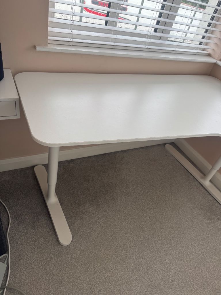 IKEA adjustable corner desk – £50 | in Lisburn, County Antrim | Gumtree