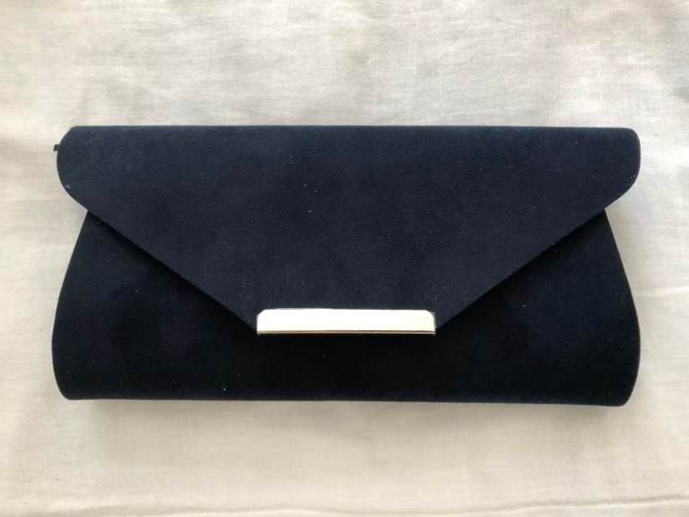 Debut Navy Blue Clutch Bag