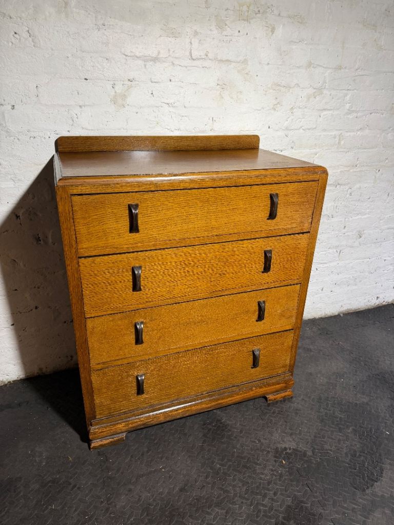 Vintage Solid Wooden Chest Drawers, Delivery or collection available