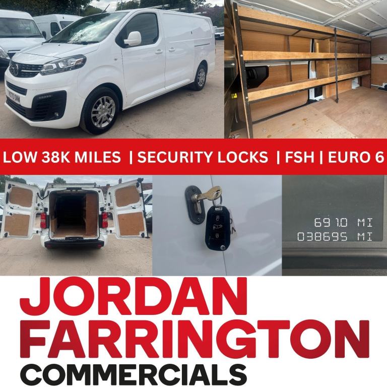 2020 70 reg VAUXHALL VIVARO 1.5 TURBO D 2900 L2 H1 EURO 6 WORKSHOP VAN *AIR-CON*