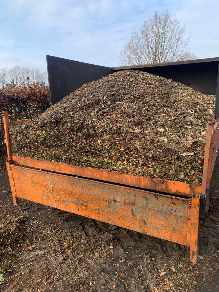 WOODCHIP WOODCHIP VAN LOAD 