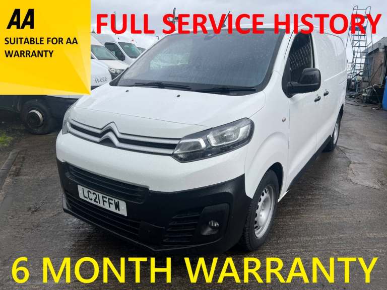 2021 Citroen Dispatch 1400 2.0 BlueHDi 120 Van Enterprise PANEL VAN Diesel Manual